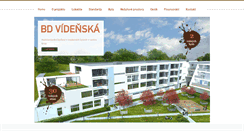 Desktop Screenshot of bytyvidenska.cz