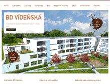 Tablet Screenshot of bytyvidenska.cz